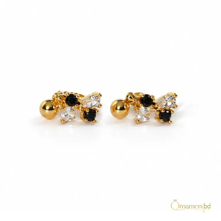 Bauti Earrings (Black) gallery view 2