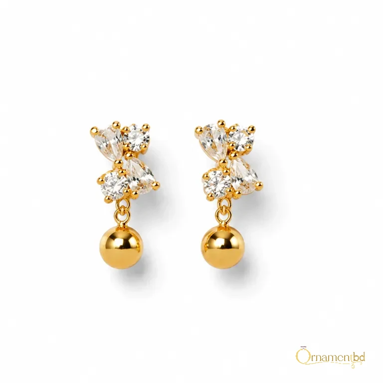 Bauti Earrings (White)
