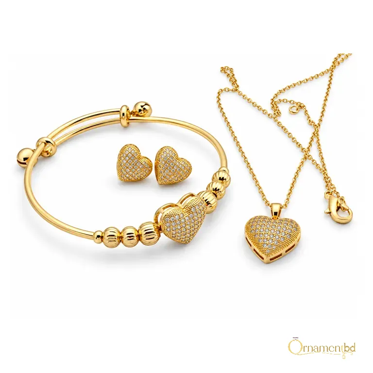 Necklace set (Necklace + Earring + Bracelet)