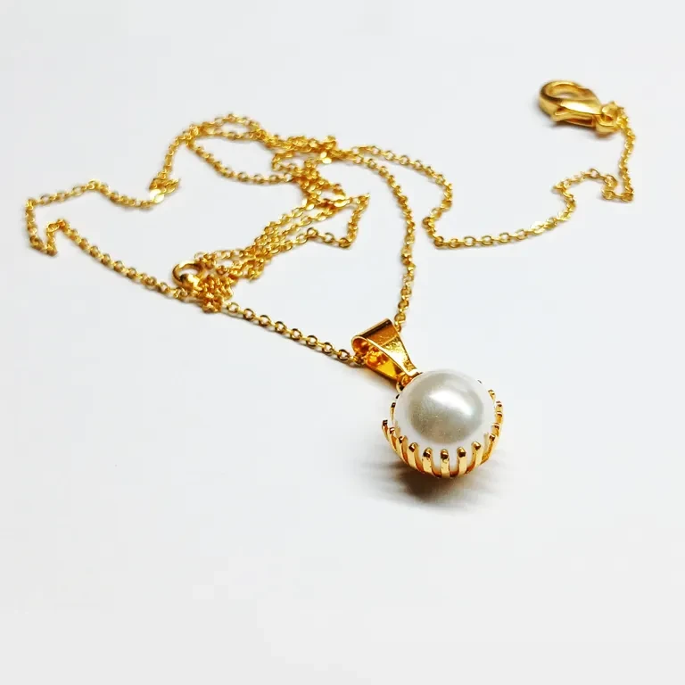 Pearl necklace set gallery view 2