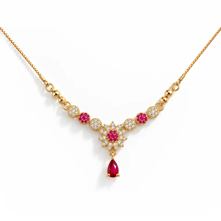 Pendant (Red stone)